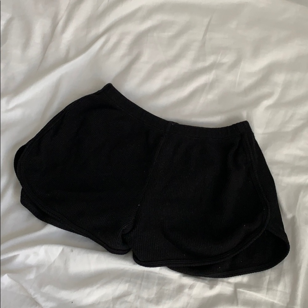 Black brandy Melville shorts